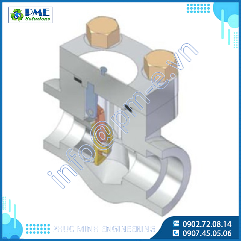 Van Một Chiều Lá Lật DongKang(DKM)