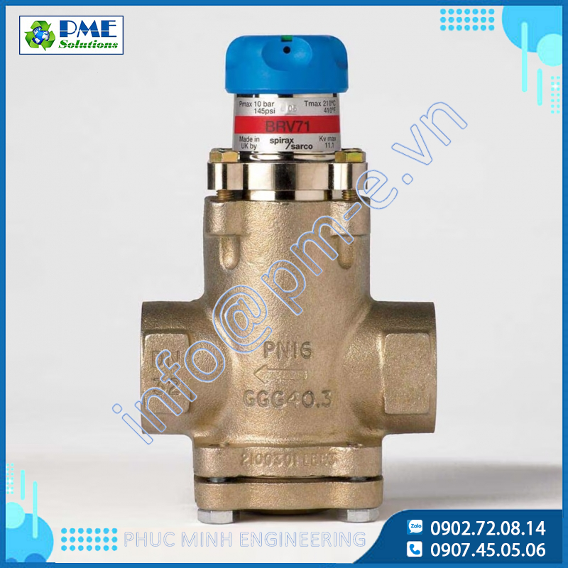 Van giảm áp Spirax Sarco Compact - Balanced BRV7