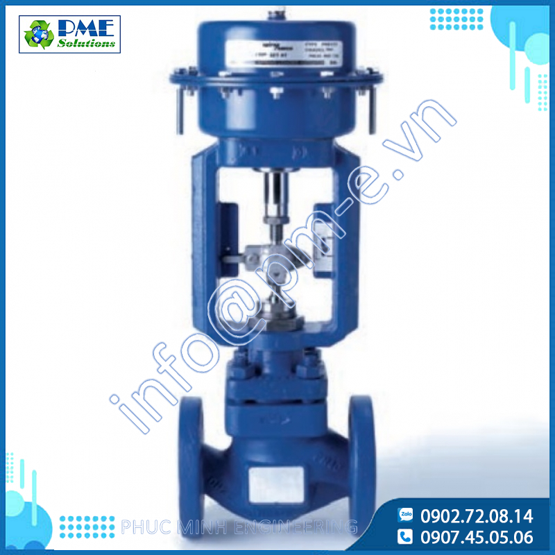 Van giảm áp Spirax Sarco Pneumatically actuated Spira-trol