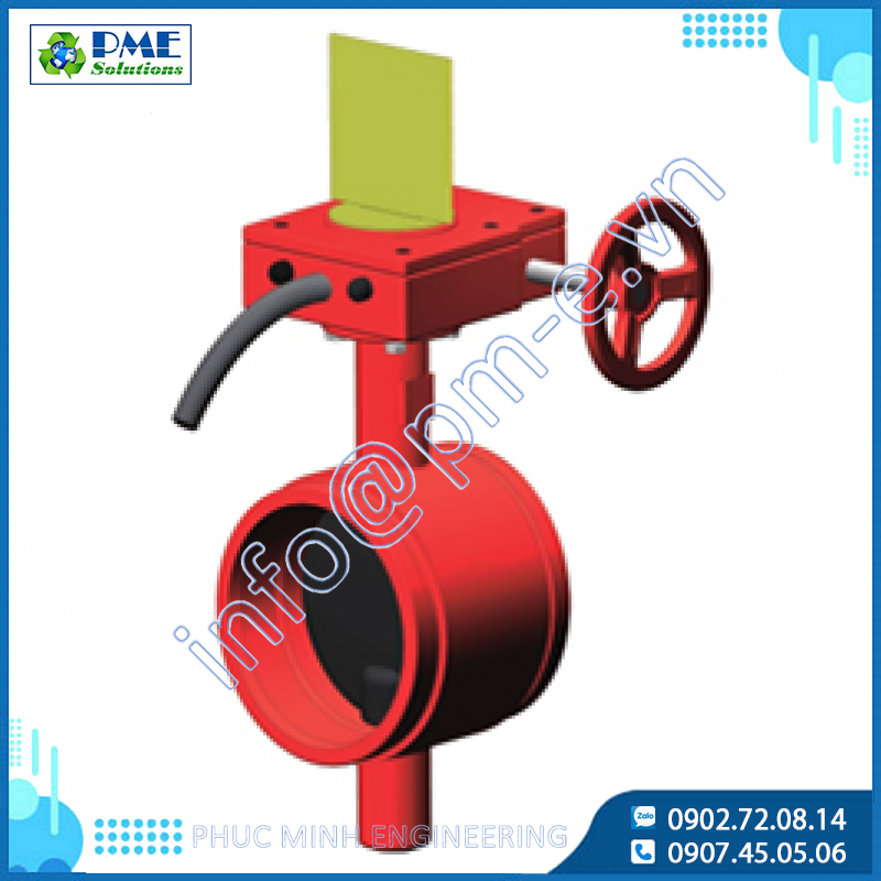 Van Bướm Weflo loại kết nối Grooved FIG.F1022-300