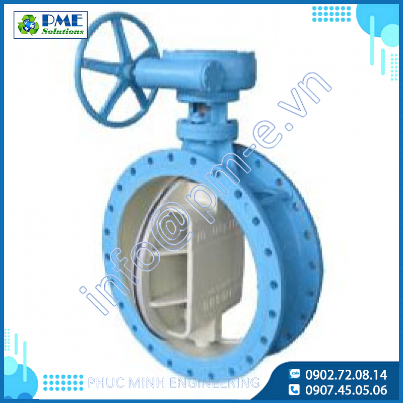 Van Bướm Weflo loại kết nối bích EN593 Double Eccentric FIG.2105/2106/2110
