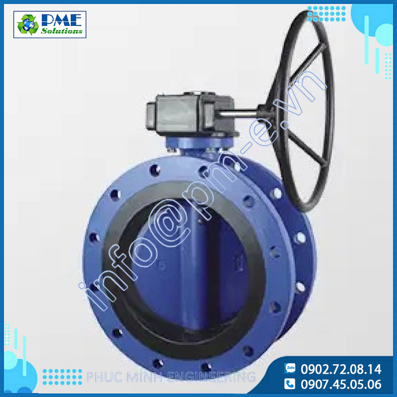 Double flange butterfly valve Jaki