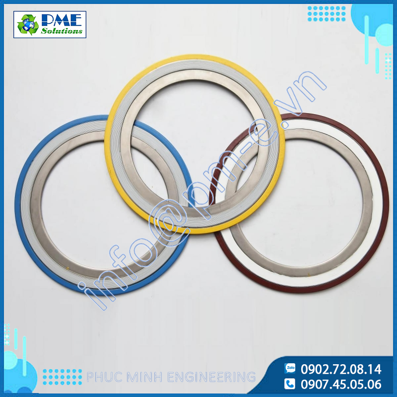 Non-Asbestos Filler Type Spiral Wound Gasket / SWG with Non-Asbestos Filler