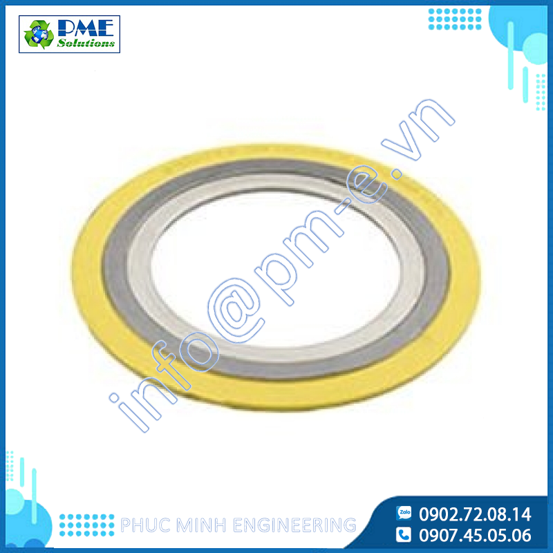 Vermiculite Filler Type Spiral Wound Gasket / SWG with Vermiculite Filler Type