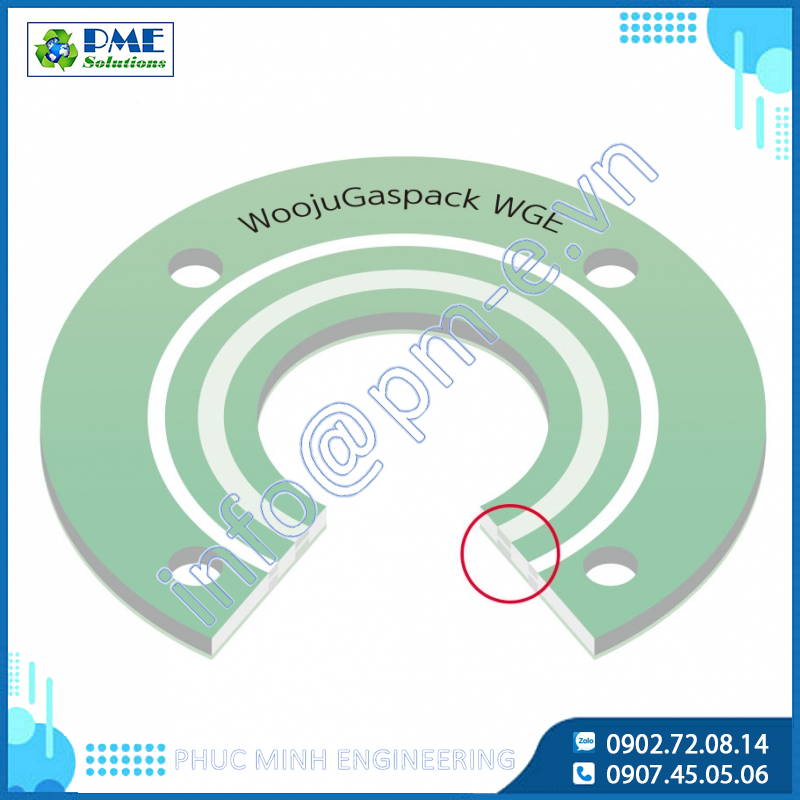 Insulation Sets - WGE (Glass Reinforced Epoxy) WOOJU GASKACK
