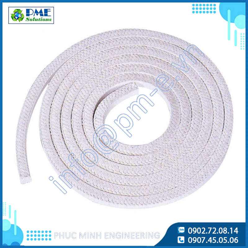 Wj 4120 - Sợi tết chèn PTFE - WOOJU GASPACK - Hàn Quốc