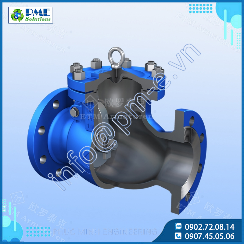 Van Một Chiều Lá Lật ETM Armaturen Model C.260 / C.261/ C.262 /C.263