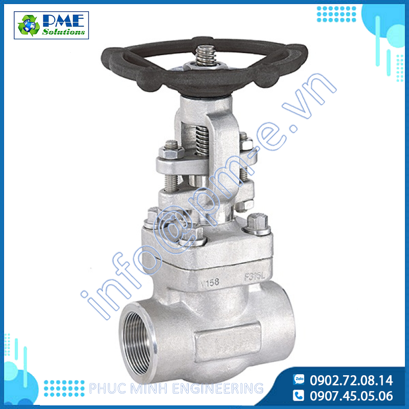Van cửa thép không gỉ (inox) DR Đài Loan