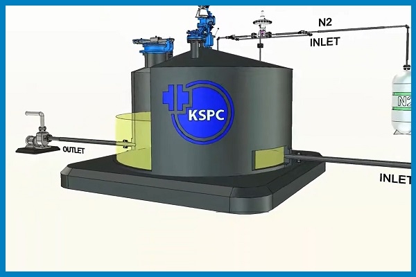 Video demo hoạt động của Van thở, Bình ngăn tia lửa, Van xả khẩn cấp, Van bù trừ khí nitơ, Thiết bị lấy mẫu