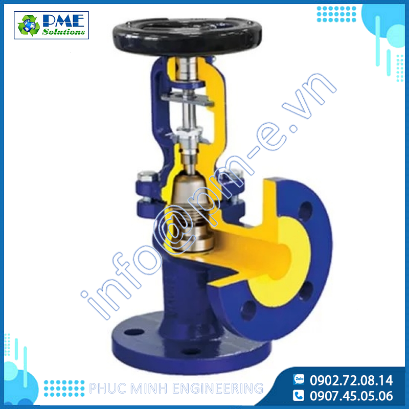 Van cầu bellow seal Zetkama Model 235 / Van cầu bellow Zetkama zBEL Fig. 235