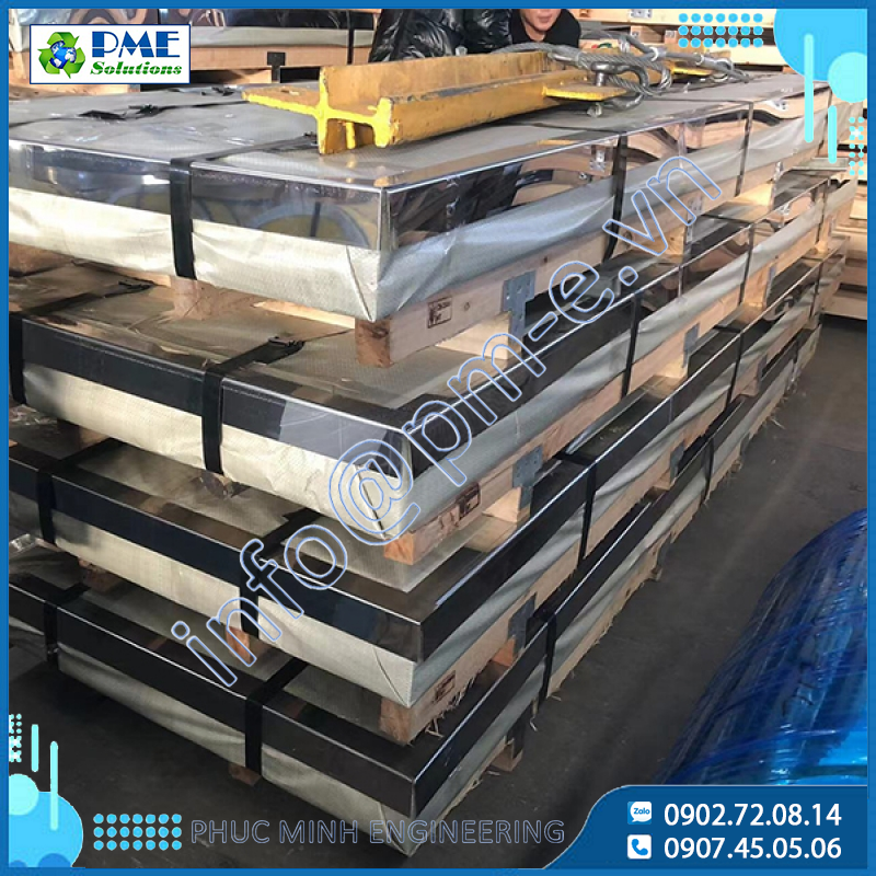 Tấm Inox Cao Cấp – Tấm Thép Không Gỉ 201/304/316/321 | PM-E.vn