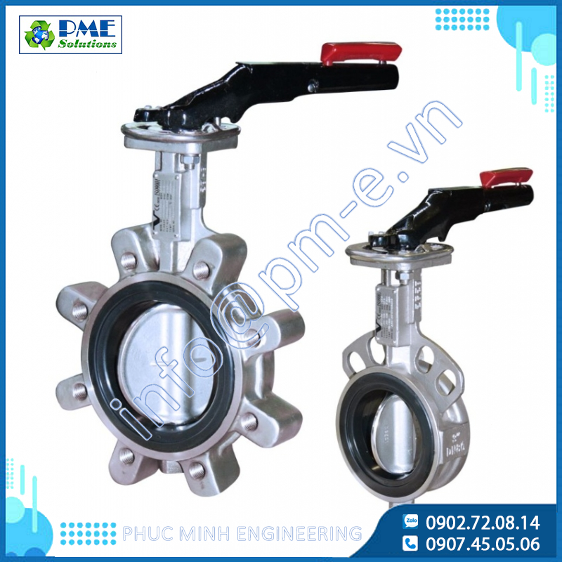 Value VF-733 Lug type Butterfly Valve | Genuine Taiwan Product, Zero Leakage