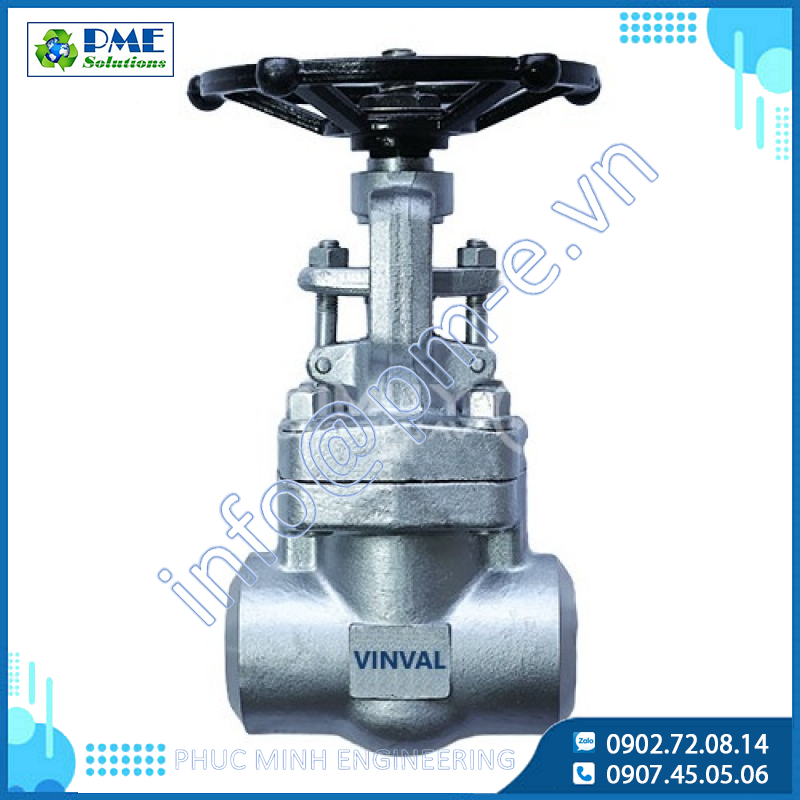 VINVAL Stainless Steel Gate Valve API 602 | High Pressure Class 800–2500