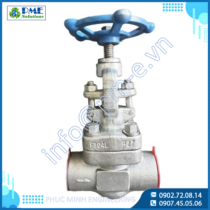 VINVAL Stainless Steel Globe Valve API 602 | F304/F316 Class 150–2500