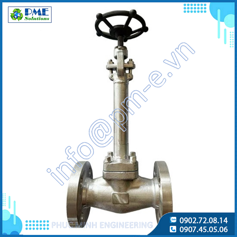 VINVAL Flanged Globe Valve API 602 | F304/F316 Class 150–4500