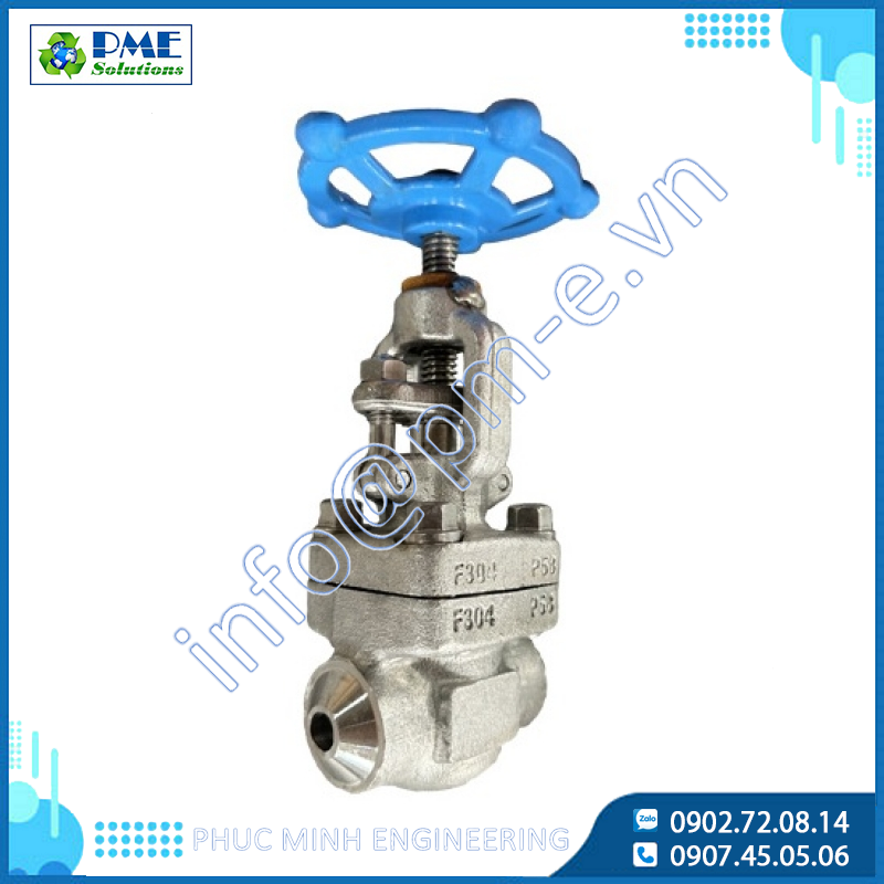 VINVAL F304 Butt Weld Globe Valve API 602 | Class 150–2500