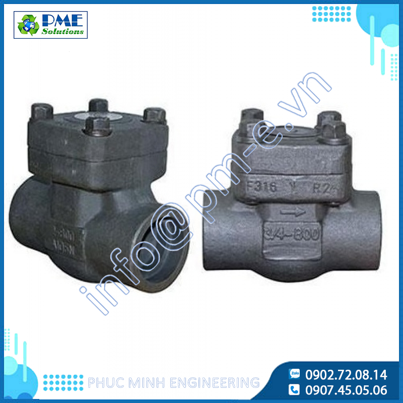 Van Một Chiều Thép Rèn nối hàn SW VINVAL Class 150–1500 | Piston Type API 602