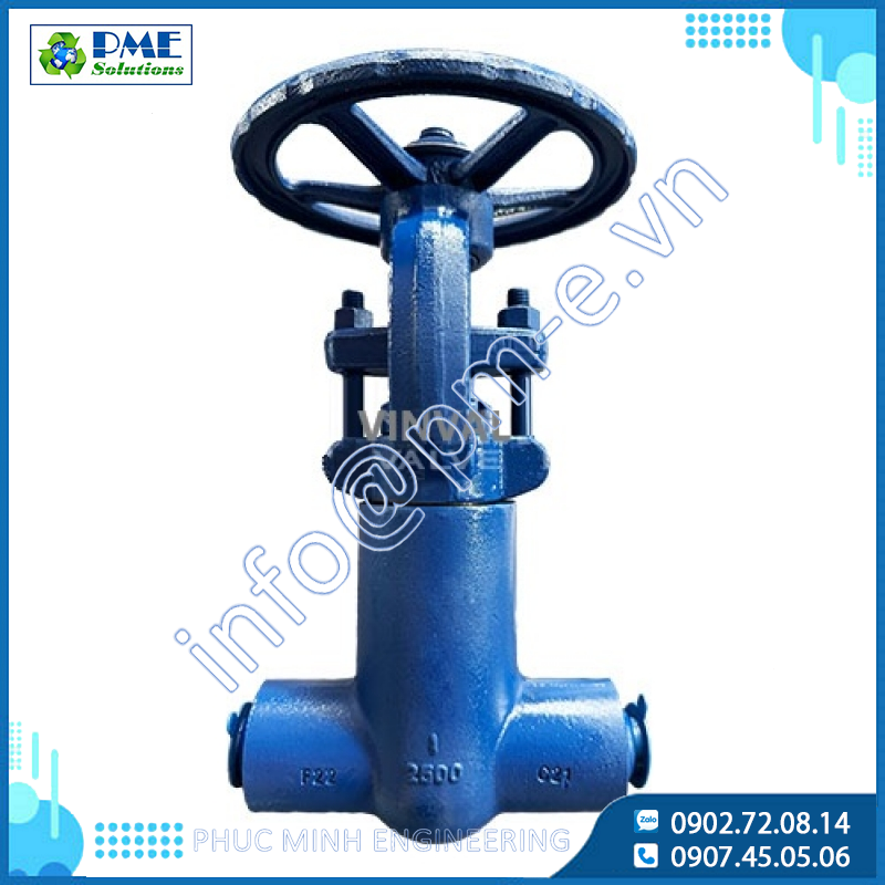 VINVAL API 602 Bellows Pressure Seal Gate Valve F22 – Class 150–2500