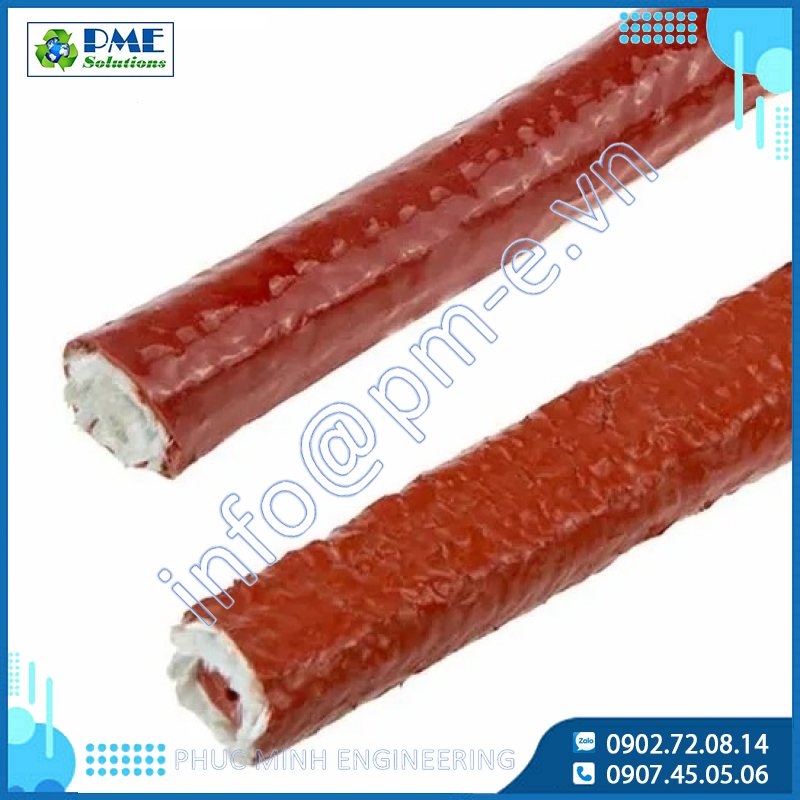 Sunpass Silicon Rubber Fiberglass Rope | High-Temperature Silicone Coated Fiberglass Sealing Rope