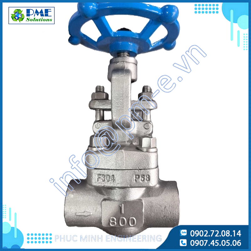 Van Cầu Inox Hàn VINVAL API 602 | F304, 800# - SW - 1