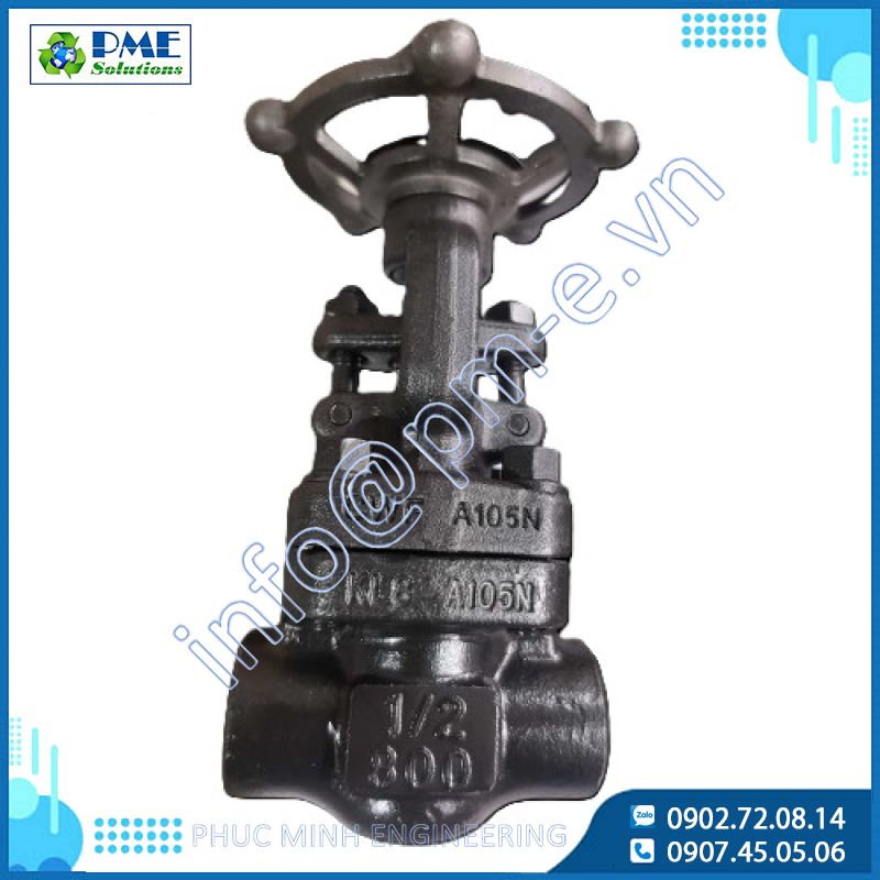 Van Cửa Thép Rèn VINVAL Z61Y-800LB DN15 (1/2