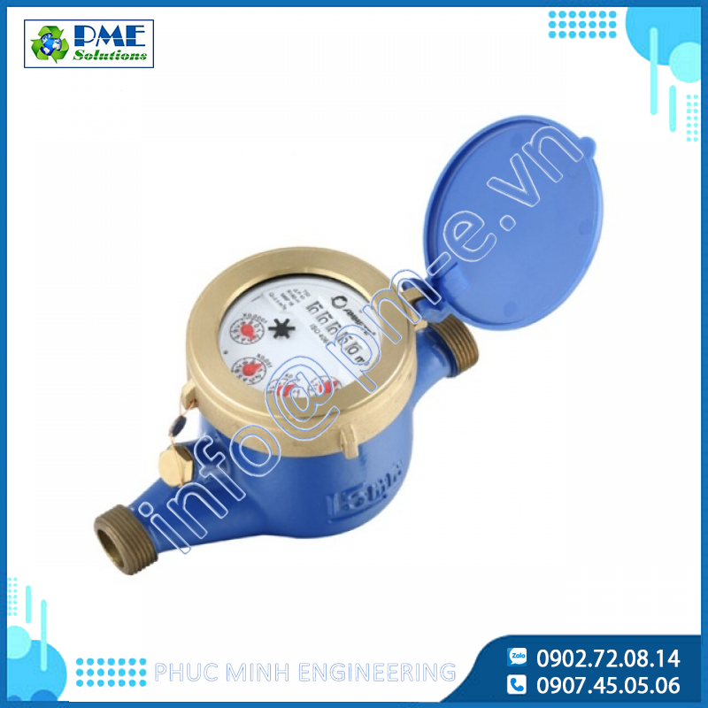 Đồng Hồ Nước Đa Tia Thân Đồng AMT MJB-D Ammete | Giá tốt nhất tại PM-E.VN