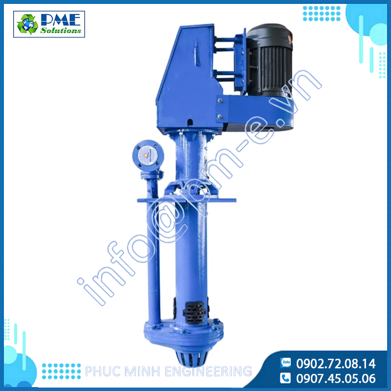 Bơm bùn ly tâm trục đứng (bơm chìm hố thu) AnPump