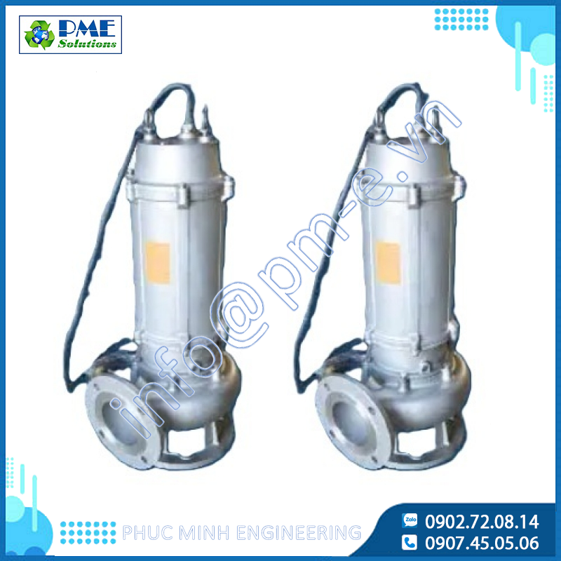 Bơm chìm nước thải không tắc nghẽn (Non-Clogging Submersible Sewage Pump)