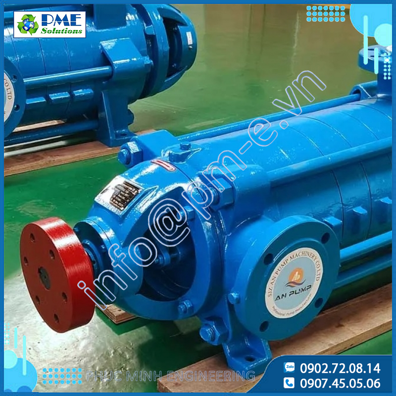 Bơm ly tâm đa tầng cánh trục ngang (Horizontal Multistage Centrifugal Pump)